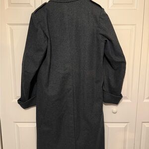 Men's Classic Gray Pea Coat